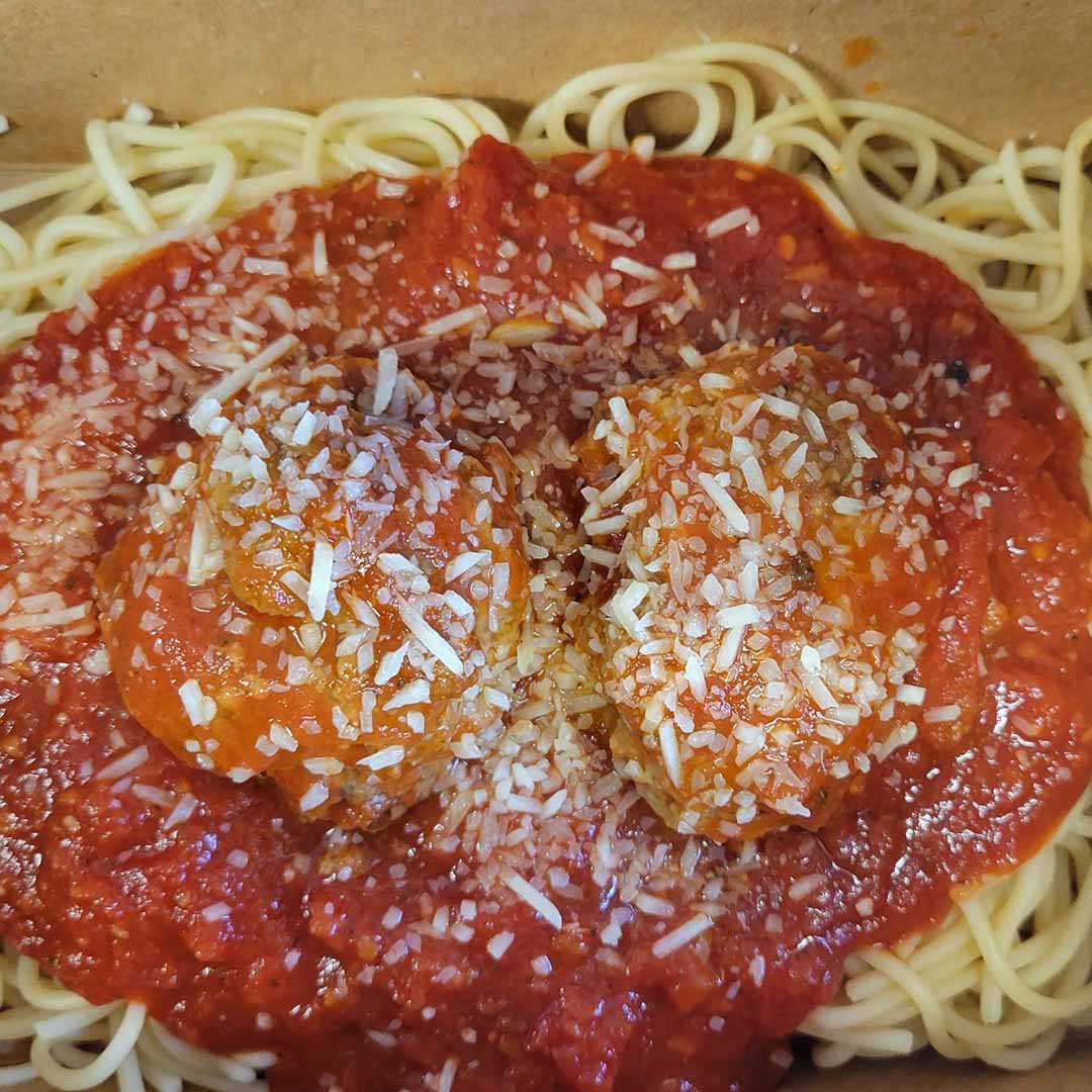The Amore Express Spaghetti & Homemade Meatballs